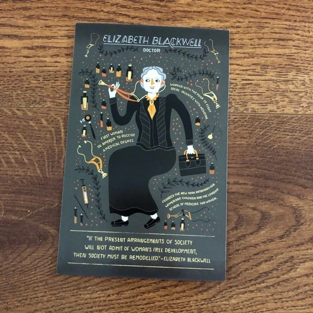 Women in Science by: Rachel Ignotofsky postcard set #13